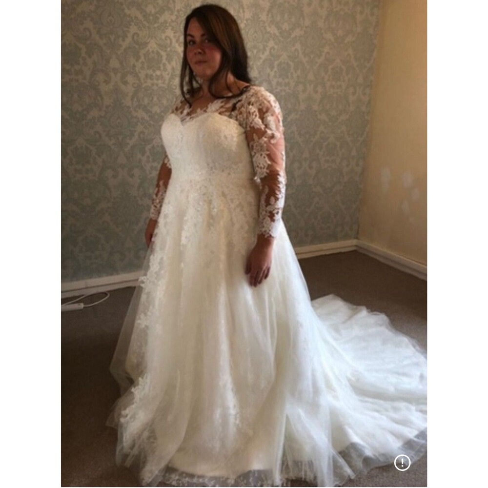wedding dress. This dress is three dresses made into one.